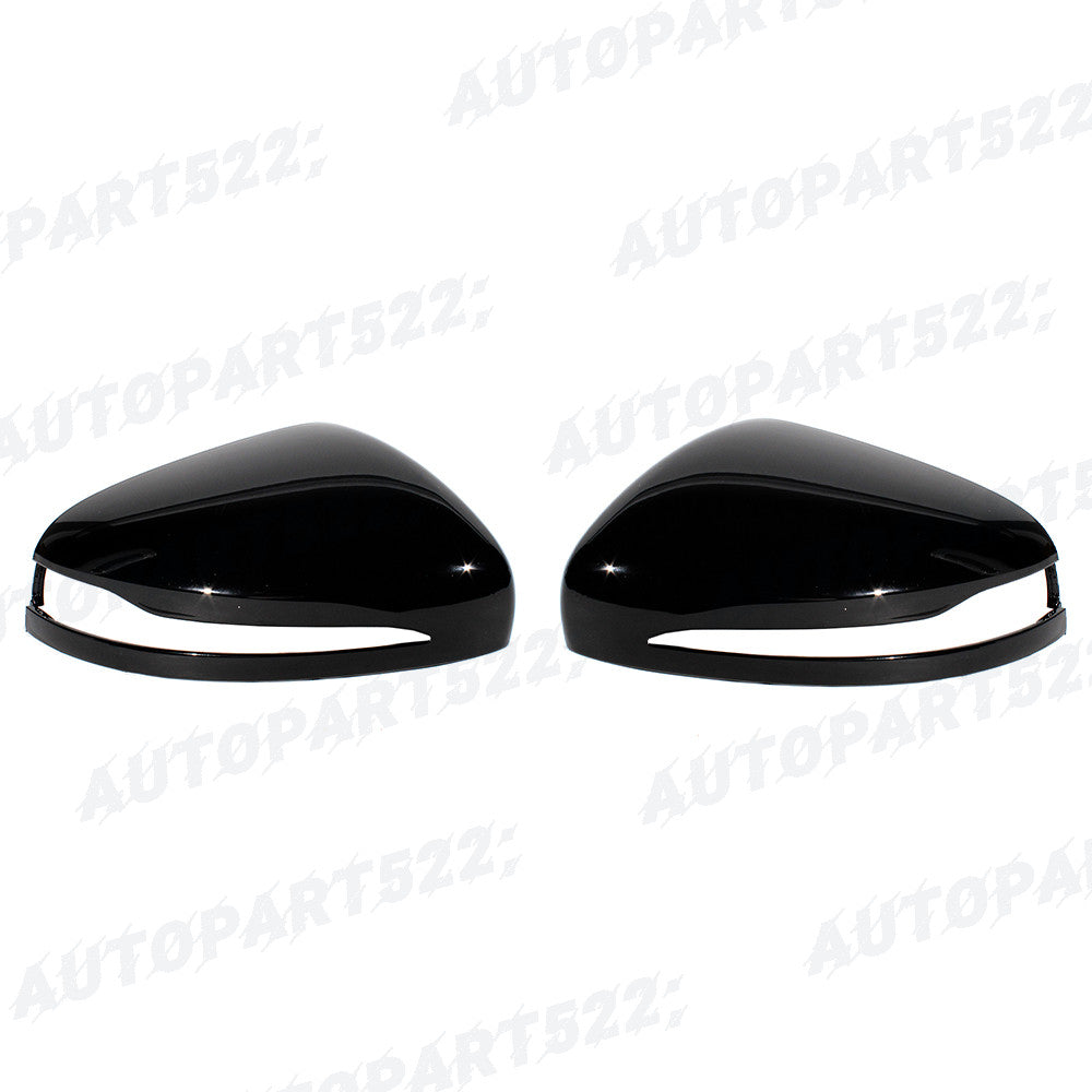 ya 7 6.10 for Mercedes-benz X167 W167 W464 2019-2023 Pair Side Black Mirror Cover Cap