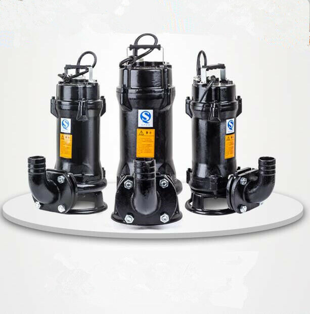 220V 1HP 750W Industrial Sewage Cutter Grinder Cast iron Submersible Sump Pump