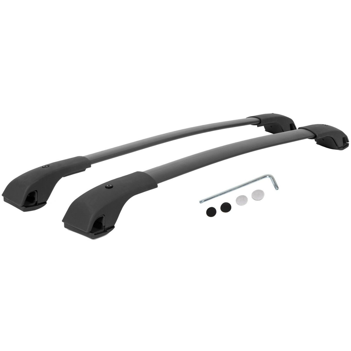 ya 5 8.7 for Subaru Crosstrek for Impreza 17 18-24 Black Roof Rack Luggage Carrier Cross Bar