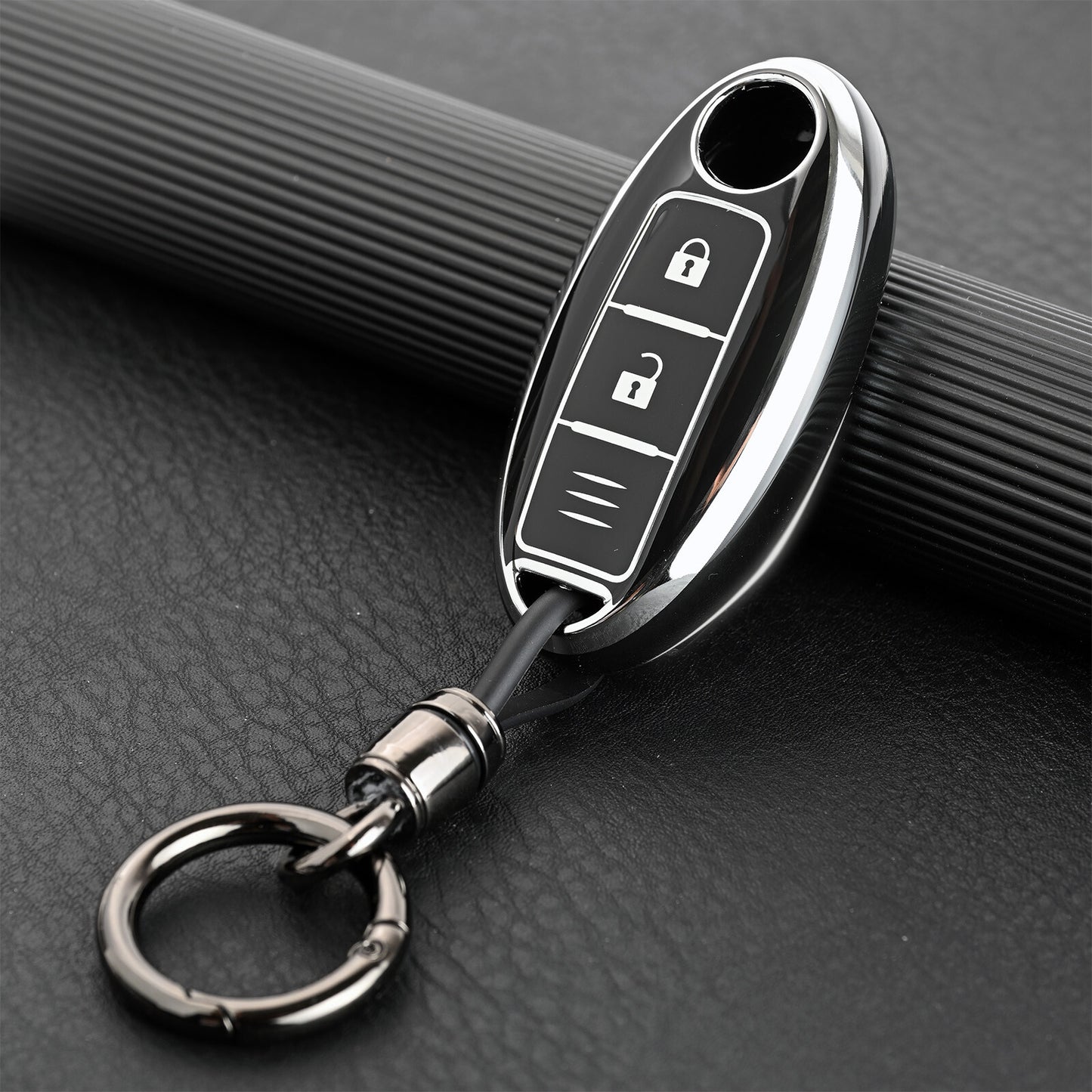 ya 5 8.7 TPU Car Key Case Fob for Nissan Qashqai Pulsar March 370Z Micra Juke Note Tiida