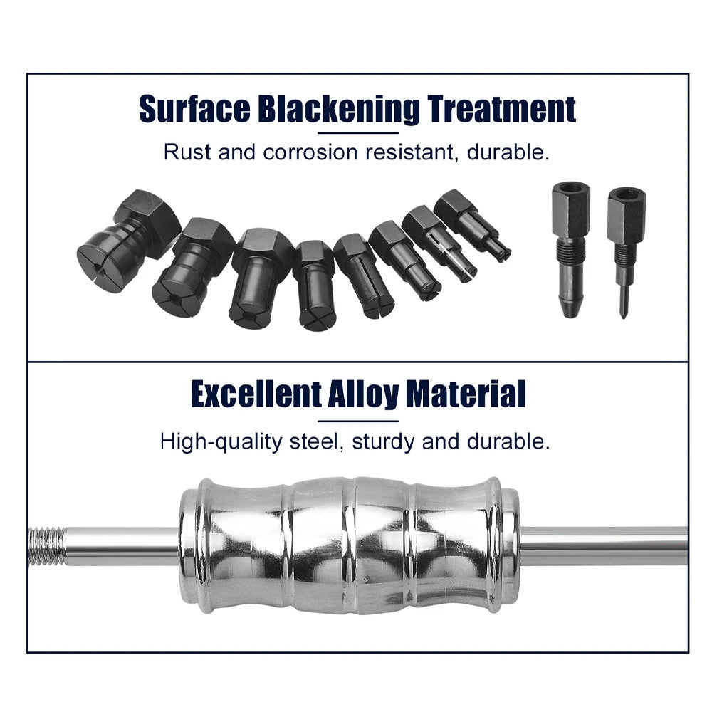 ya 26 12Pc Inter l ing Remover Slide Set Blind Hole Inner ing Puller