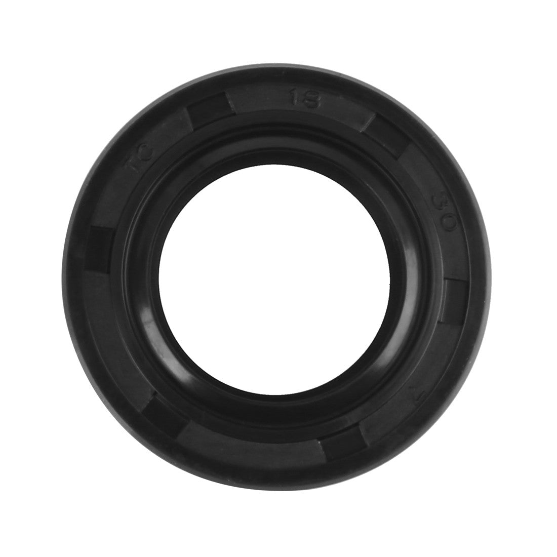 ya 5 8.7 Black 18 x 30x 7mm NBR Rubber Double Lip TC Oil Shaft Fuel Injector Seal for Car