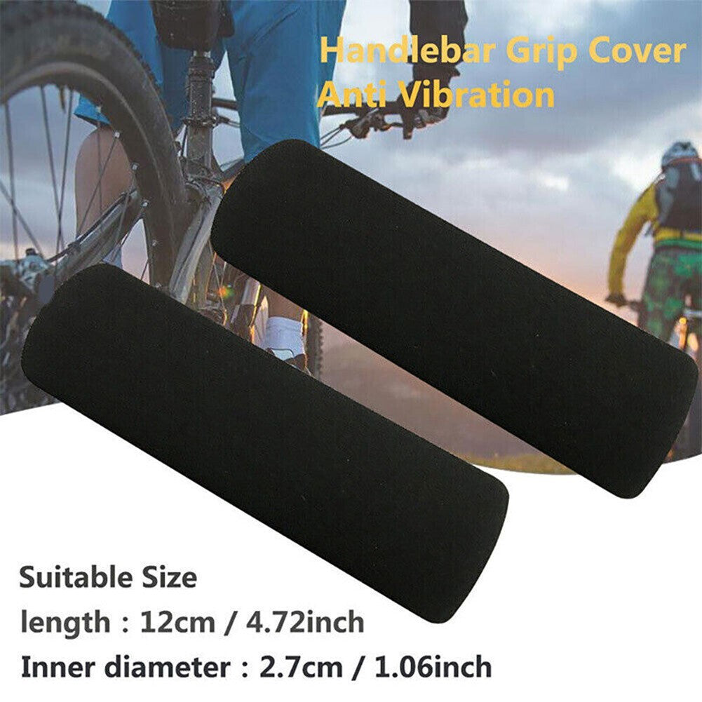 ya 5 8.7 Motorcycle Motorbike Anti Vibration Handle Bar Foam Comfort Slip Over Grips
