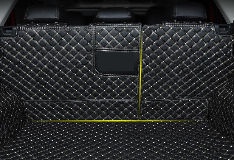 ya 5 8.7 Leather Boot Cargo Liner Tray Rear Trunk Floor Mat for Mazda for CX-5 2017-2020