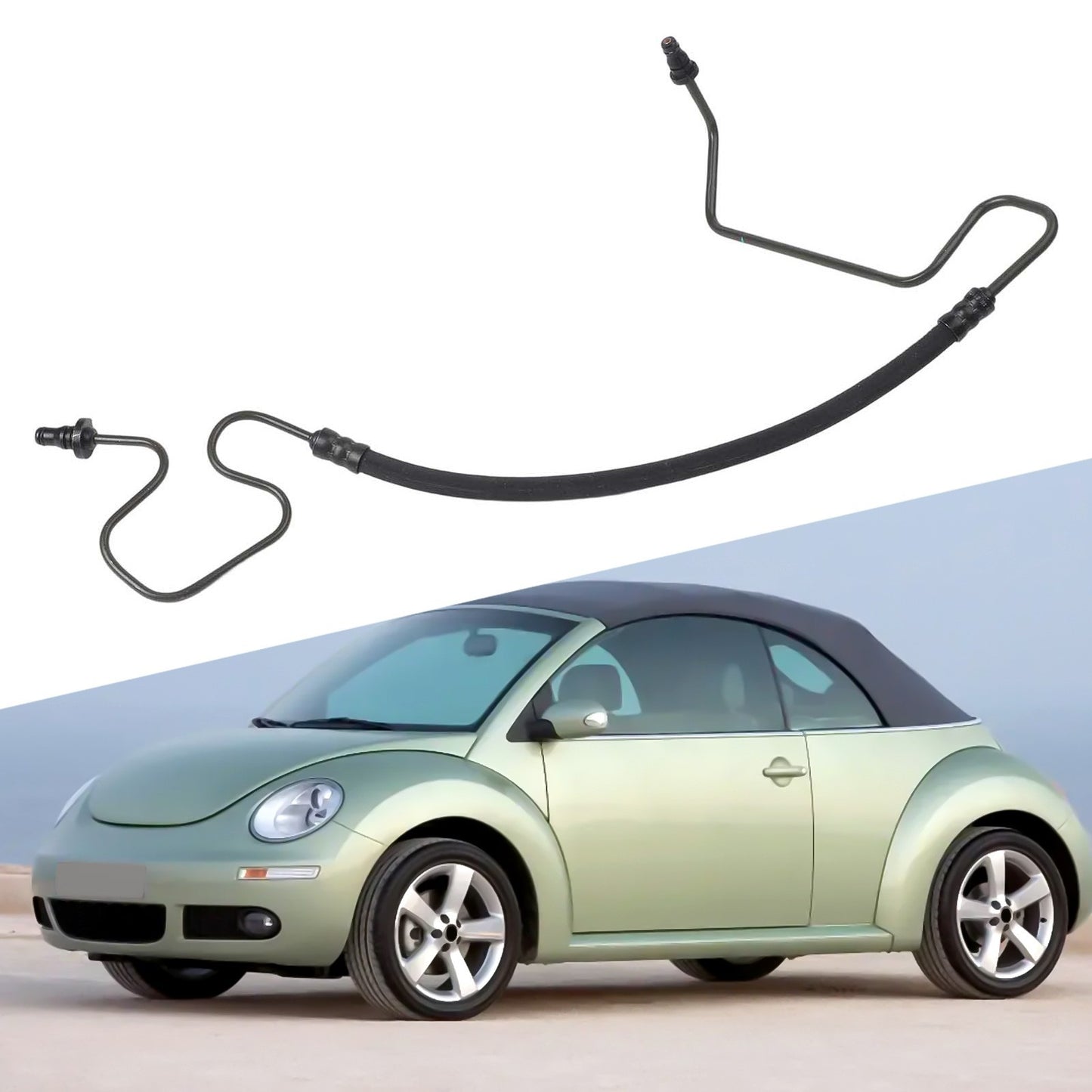 ya 5 8.7 Clutch Hydraulic Line 1J1721465BD for Golf for for JETTA 1 Piece Direct Fit