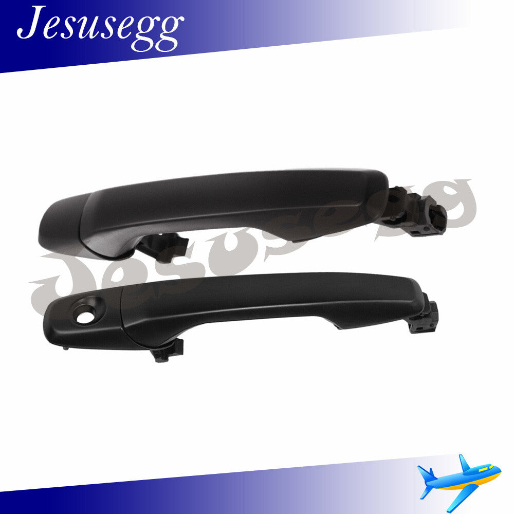 ya 13 5.27 2Pcs Fit For Explorer Edge Exterior Outside Door Handle Black Right&Left