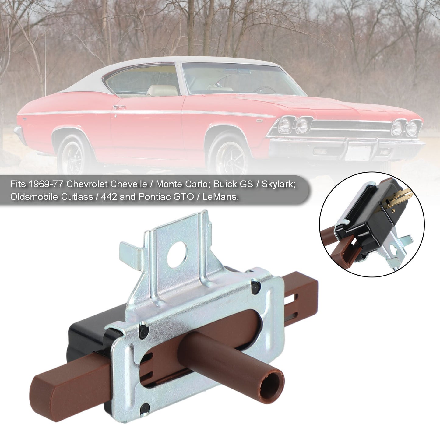 ya 1 8.5.2 Downshift Control Kickdown Switch For GM for Corvette for Buick 1969-1977 1242101#6