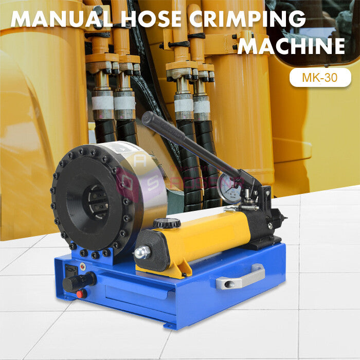 ya 25 Hydraulic Hose Crimper Hose Pipe Crimping Machine Manual Shrinking Machine