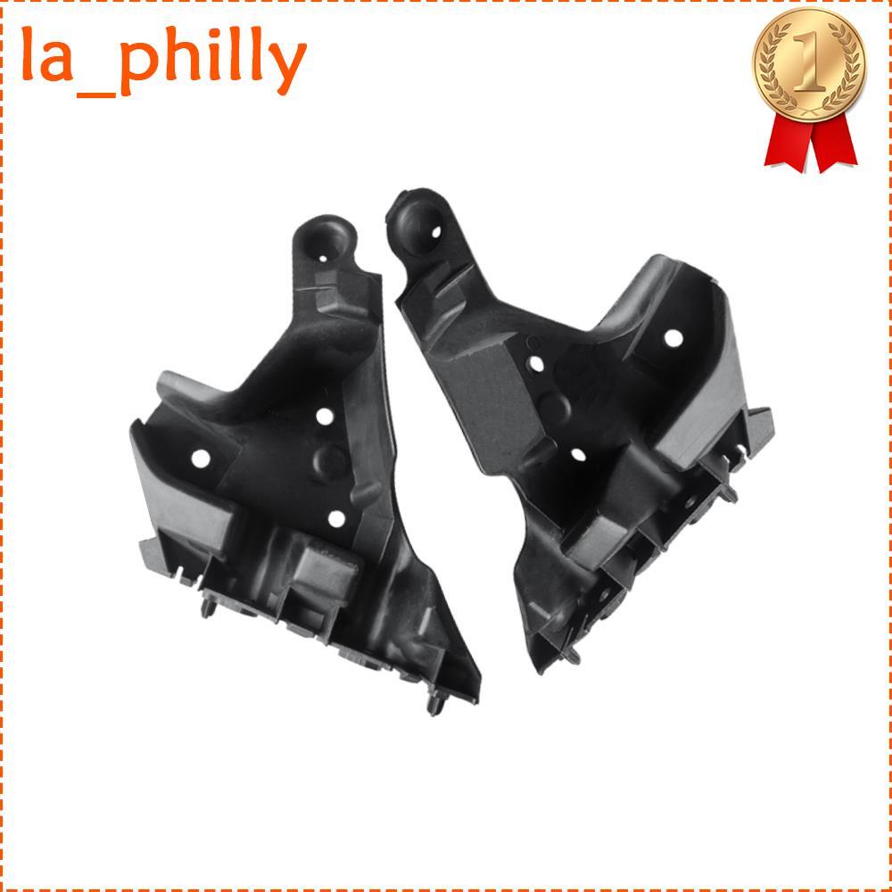 ya 27 6.18.2 2pcs Front Right+Left Side Bumper Bracket Fits 14-17 for Volvo XC60 MK1 Black