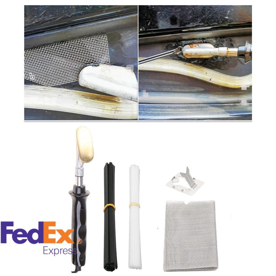 ya 2 6.29 1Set Smoothing Iron For Car Bumper Repair Hot Stapler Iron Plastic Welding 110V