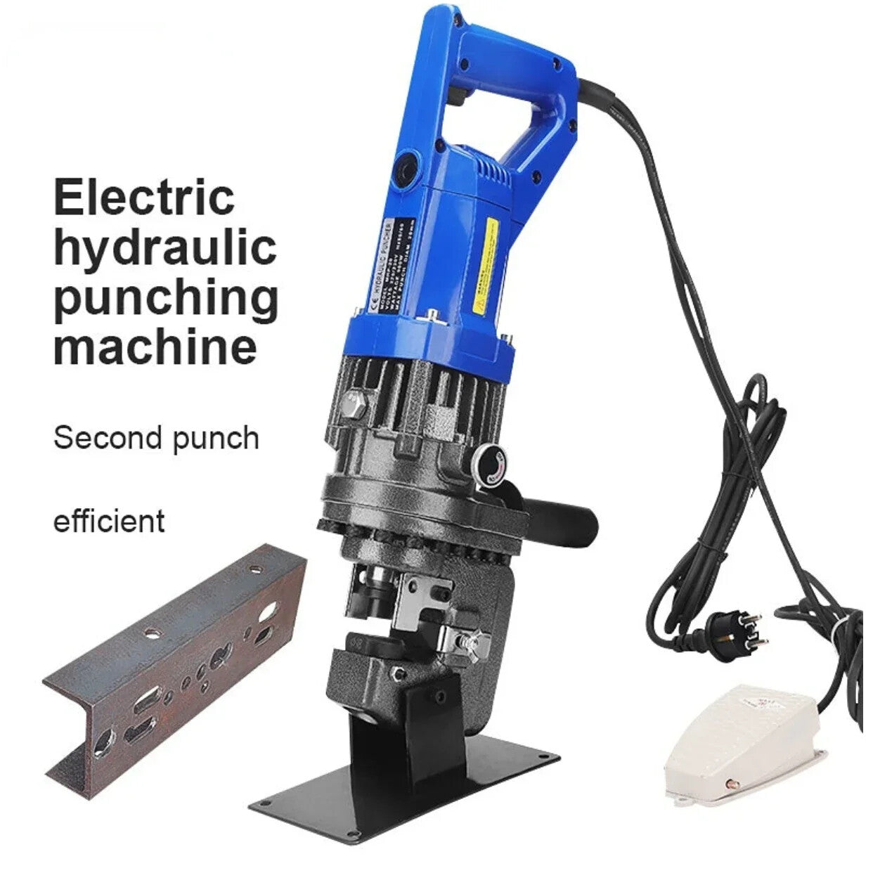 Hydraulic Perforator Opening and Punching Tools Angle Iron Slot Perforator