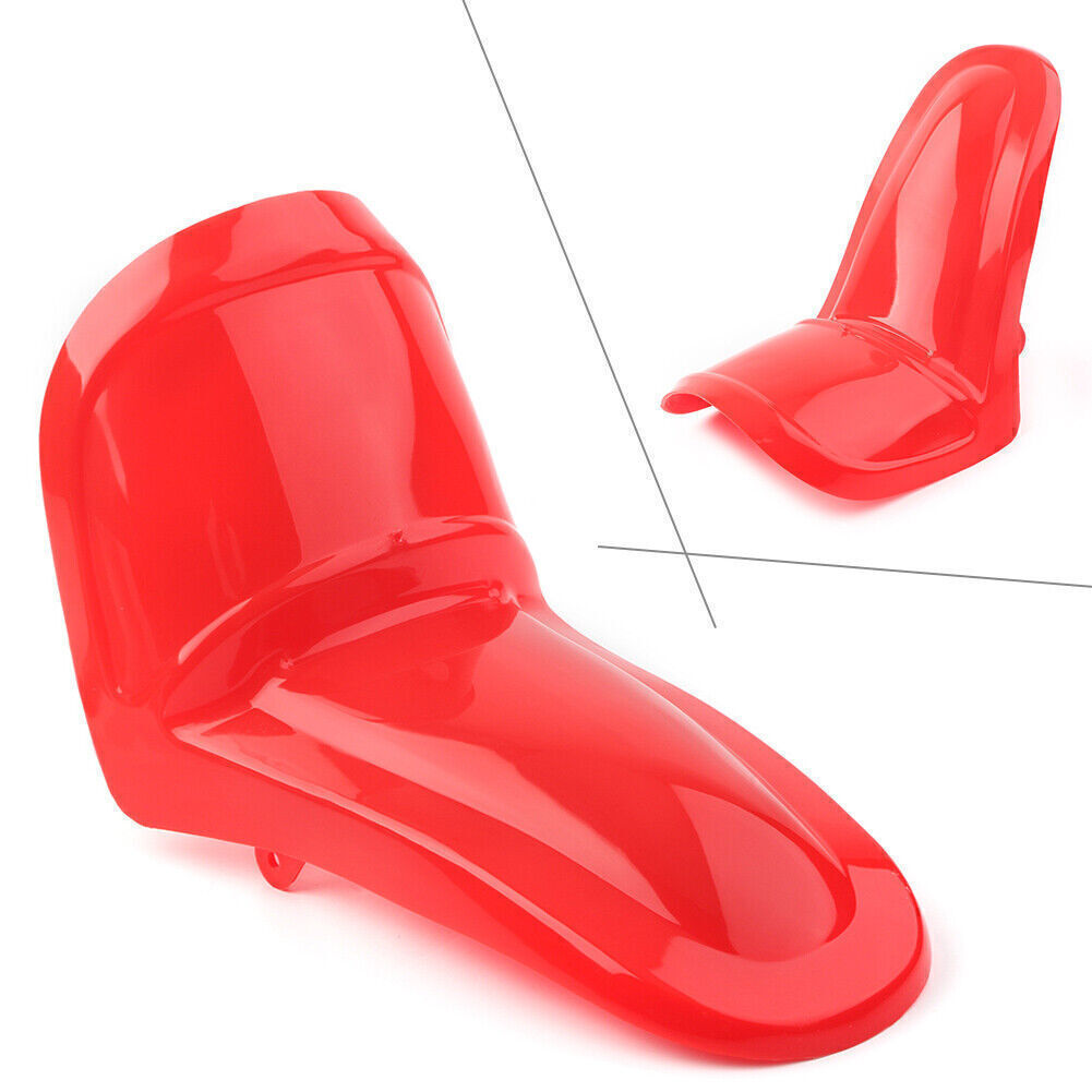 ya 7 6.10.2 Front Fender Cover Mudguard Fit for Yamaha PW50 Y-Zinger 50 ABS Plastic Red Motor