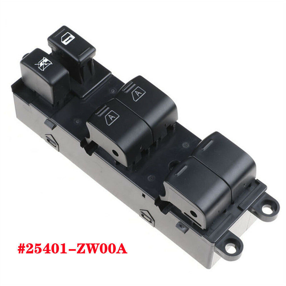 ya 13 Front Driver Side Master Power Window Switch for Nissan Armada Titan 25401-ZW00A