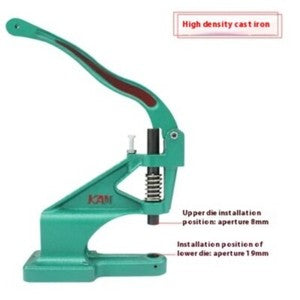 ya 26 7.28.2 1PC Eyelet Setter Hand Press Machine Manual Rivet Setter Metal Studs Setterk