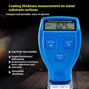 ya 26 8.1 Automotive Paint Coating Thickness Gauge Paint Film Gauge High Pisionw