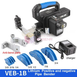 ya 26 8.1 VEB-1 Lithium Electric Copper Pipe Bender 6-22MM Air Conditioner Tube Benderb