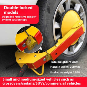ya 26 7.28.2 Small Suction Cup Locker Car Tire Lock Wheel Lock Anti-occupation Floor Locksb