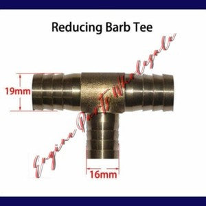 ya 18 8.4.2 TEE Y Union ELBOW Barb Fitting Connector Reducer Adapter Splicer Joiner to27172
