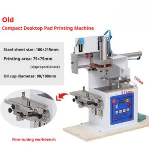 ya 26 7.28.2 Automatic Ink Pneumatic Pad Printing Machine Oil Cup Pad Printing Machinep