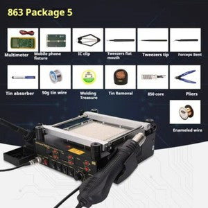 ya 26 7.28.3 853 Heating Table High Temperature Preheating Repair Welding Table Hot Air f