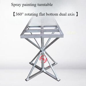 ya-26-7.28-360¡ã-Turntable-Iron-ame-Polishing-Paint-50*50cm-Double-ing-Metal-amev