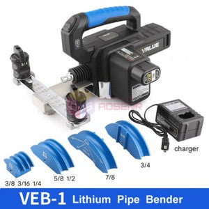 ya 26 8.1 VEB-1 Lithium Electric Copper Pipe Bender 6-22MM Air Conditioner Tube Benderc