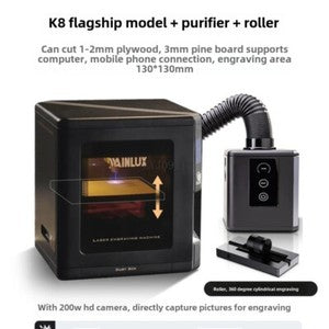 ya 26 7.28.3 Small Laser Engraving Machine Cutting Machine Portable Desktop Marking Machinef