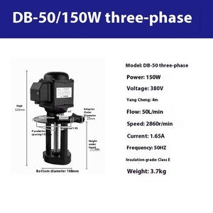 ya-26-7.28-DOB-25-220V-Machine-Coolant-Pump-Cooling-Water-Pump-120W-2860r/min-25L/minr