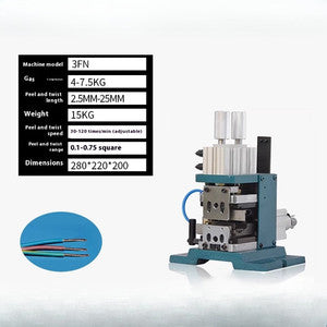 ya 26 8.1 Vertical Core Wire Pneumatic Wire Stripping Machine Small Wire Stripping Machinej