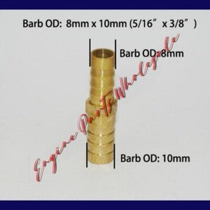 ya 18 8.3 TEE Y Union ELBOW Barb Fitting Connector Reducer Adapter Splicer Joiner to17671
