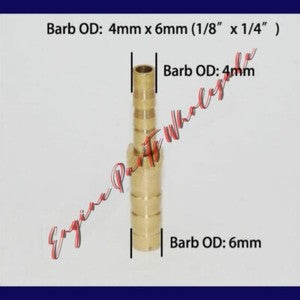 ya 18 8.3 TEE Y Union ELBOW Barb Fitting Connector Reducer Adapter Splicer Joiner to17353