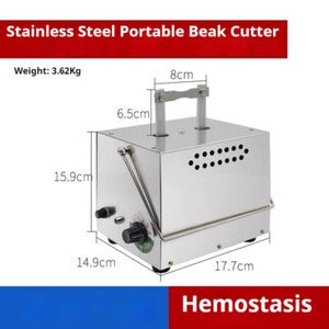 ya 26 7.28.2 Automatic Hot Beak Machine Chicken and Duck Equipment Beak Cutting Machineo