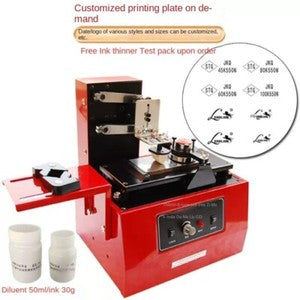 ya 26 8.1 SYM160 Environmental Desktop Electric Pad Printer Round Pad Printing Machinej