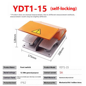 ya-26-7.28-YDT1-16-AC-380V-6A-Aluminum-Double-with-KH9011-Core-Silver-Point-Foot-Pedalj