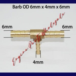 ya 18 8.3 TEE Y Union ELBOW Barb Fitting Connector Reducer Adapter Splicer Joiner to17568