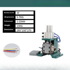 ya 26 8.1 Vertical Core Wire Pneumatic Wire Stripping Machine Small Wire Stripping Machinei