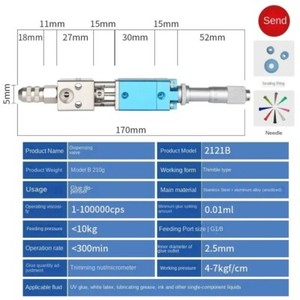 ya 26 7.28.3 Suction Dispensing Valve High Flow Silicone Dispensing Dispensing Valveg