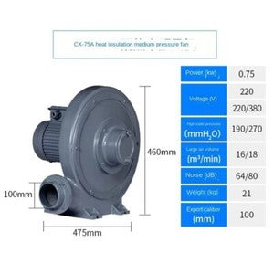 ya-26-7.28-Medium-Pressure-Fan-Vacuum-Blowing-Blower-Stainless-Steel-Air-Pump-Equipmenti