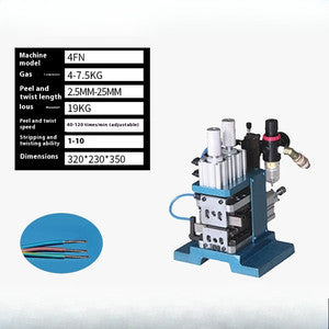 ya 26 8.1 Vertical Core Wire Pneumatic Wire Stripping Machine Small Wire Stripping Machinee