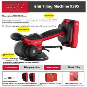 ya 26 7.28.3 6-Speed Tile Tiling Machine Electric Tile Paver Wall Floor Laying Vibrating Toolb