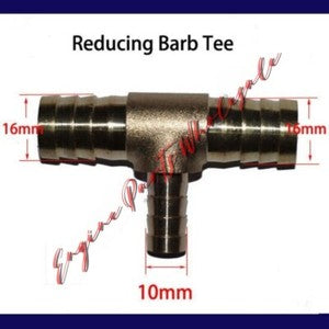 ya 18 8.3 TEE Y Union ELBOW Barb Fitting Connector Reducer Adapter Splicer Joiner to17299