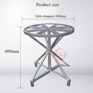 ya-26-7.28-360¡ã-Turntable-Iron-ame-Polishing-Paint-50*50cm-Double-ing-Metal-ameh