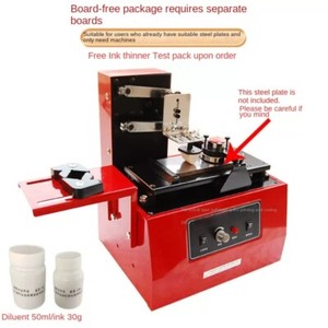 ya 26 8.1 SYM160 Environmental Desktop Electric Pad Printer Round Pad Printing Machinee