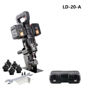 ya 26 7.28.3 1500W Hydraulic Angle Iron Channel Steel Punching Machine C-shaped Steel LD-20b