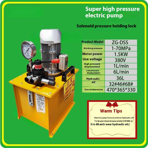 ya 26 7.28.2 Small Ultra-high Pressure Electric Hydraulic Pump Station 220V380V Electric Pumpe