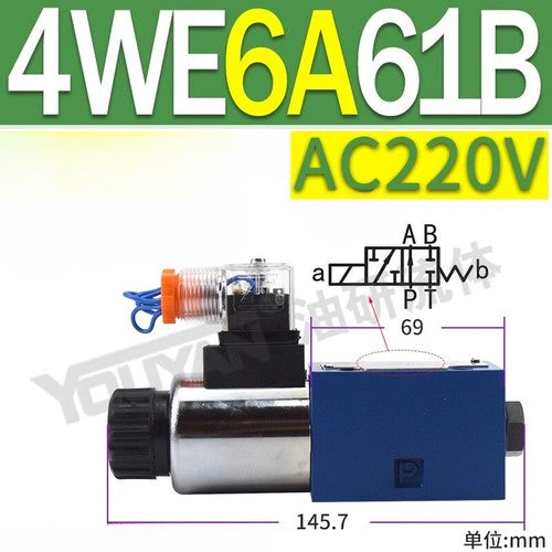 ya 26 7.28.2 We Type Hydraulic Electromagnetic Ditio l Control Solenoid Valve 4WEt