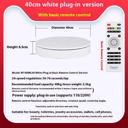 ya-26-7.28-Automatic-Turntable-Display-Table-Remote-Control-Speed-Plug-in-Chargingw