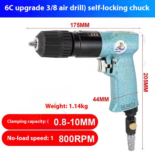 ya 26 7.28.2 3/8' 1800RPM Air Drill Self-Locking Chuck Type Air Drill Air Drille