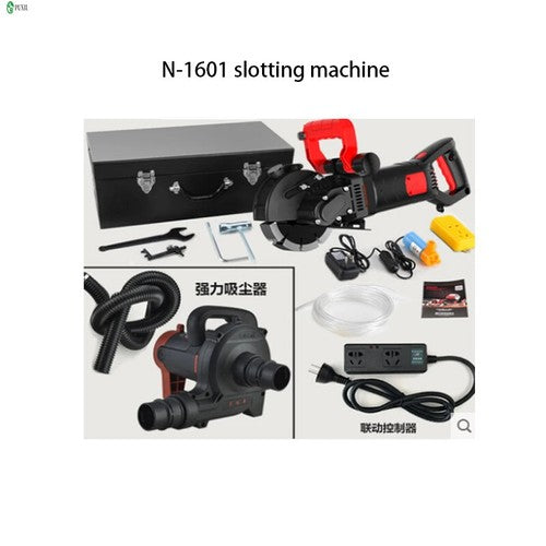 ya 26 8.1 220V Laser Electric Wall Chaser Groove Concrete Cutting Wall Slotting Machineb