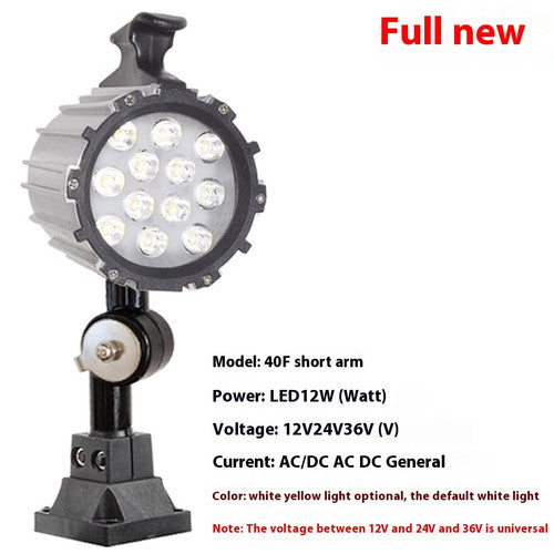 ya-26-7.28-7W/12W-Milling-Lathe-Machine-LED-Light-Swing-Arm-Lighting-Lamp-280mm-CNCb
